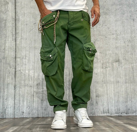 PANTALONE CARGO BERNA CANGIANTE